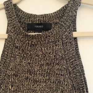 Knitted Forever 21 Crop Top